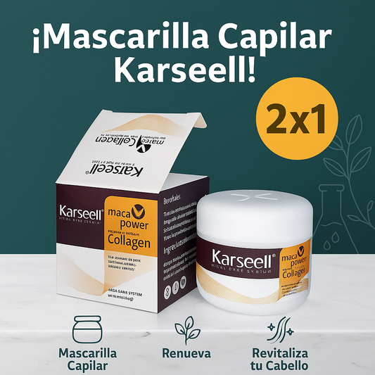 ¡Mascarilla Capilar Karsell: Renueva y Revitaliza tu Cabello!